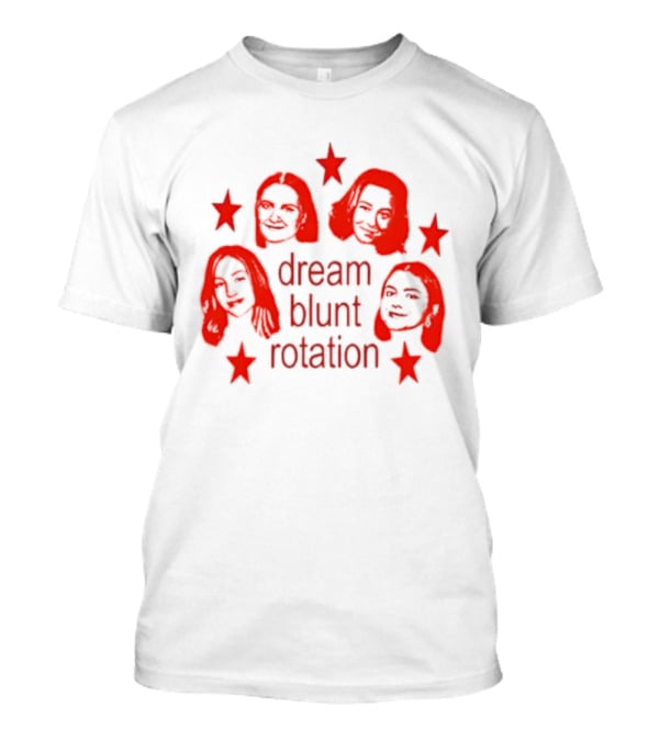 Yard Sale Girls Dream Blunt Rotation Faces And Stars T-Shirt
