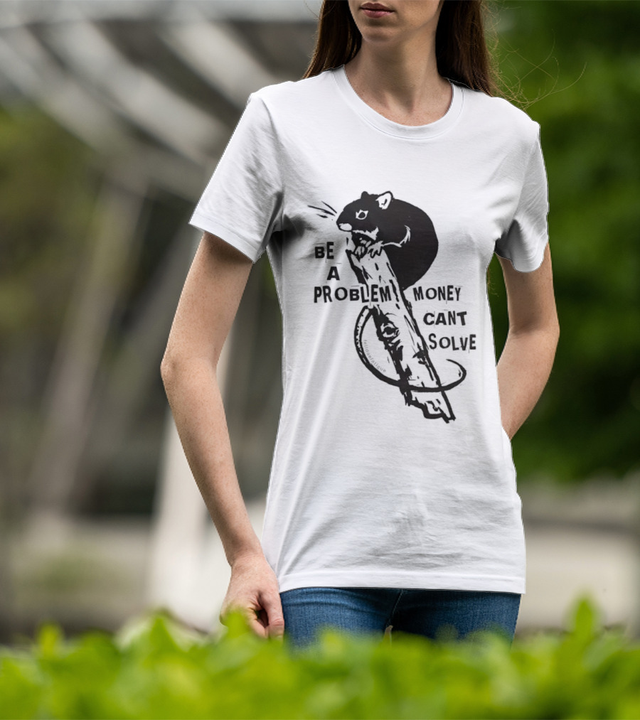 Be A Problem Money Can't Solve Hamster T-Shirt