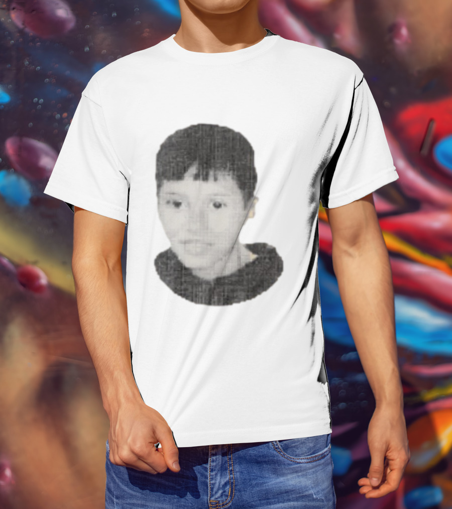 Mini Mamzah Retro Pixelated Portrait T-Shirt