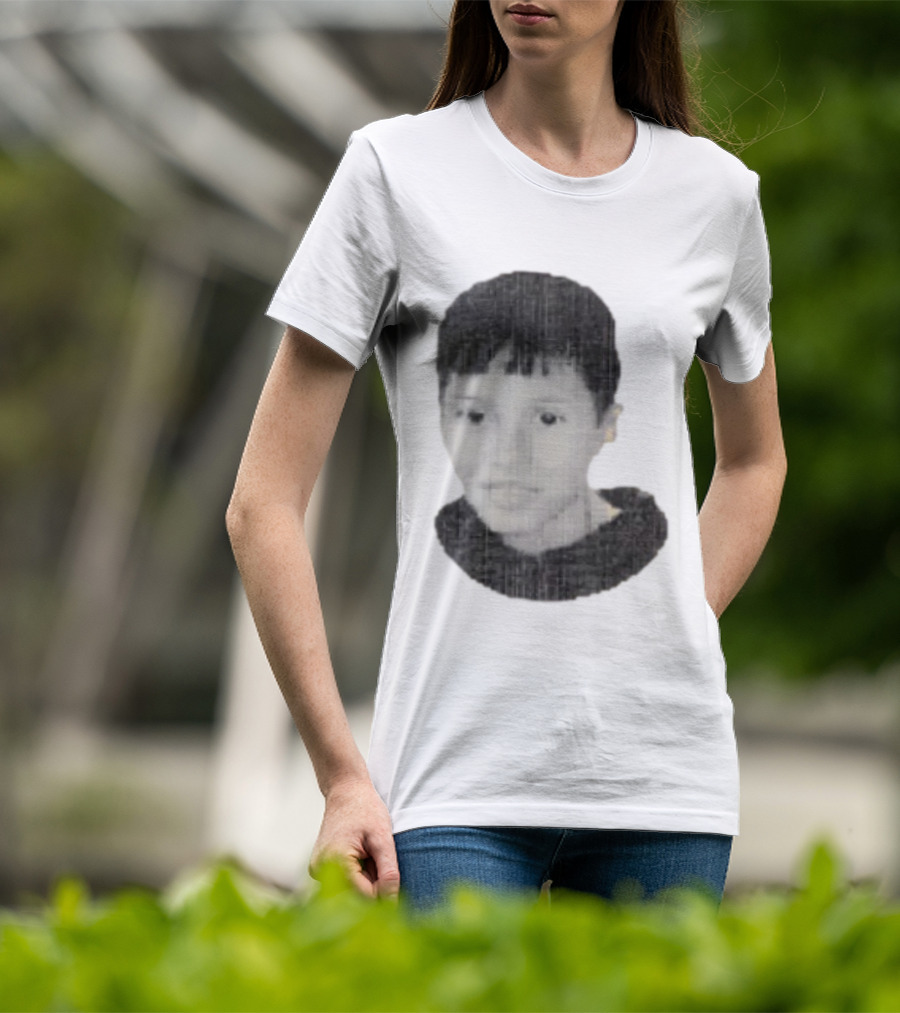 Mini Mamzah Retro Pixelated Portrait T-Shirt