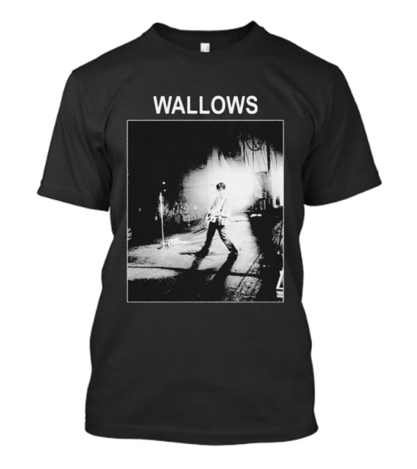 Wallows Concert Black And White Stage Performance Photo T-Shirt