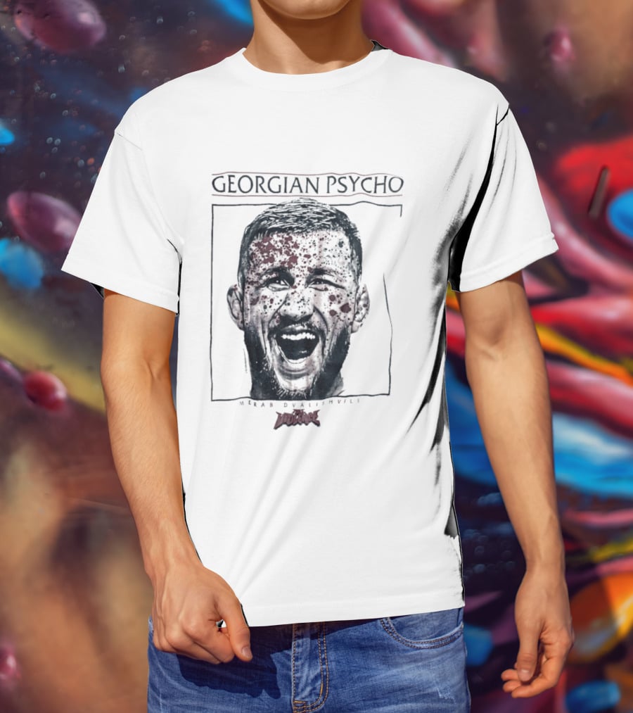 Georgian Psycho Merab Dvalishvili Full Violence Dvalishvili T-Shirt
