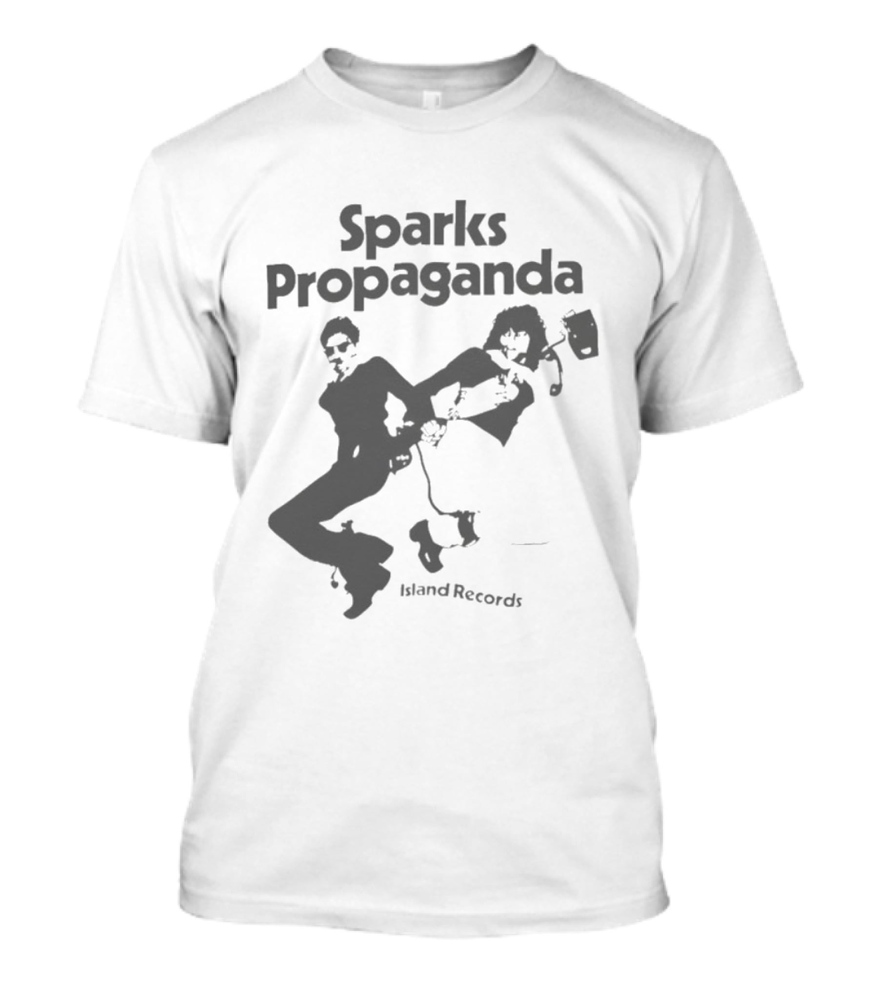 Sparks Propaganda Island Records Winona Ryder T-Shirt