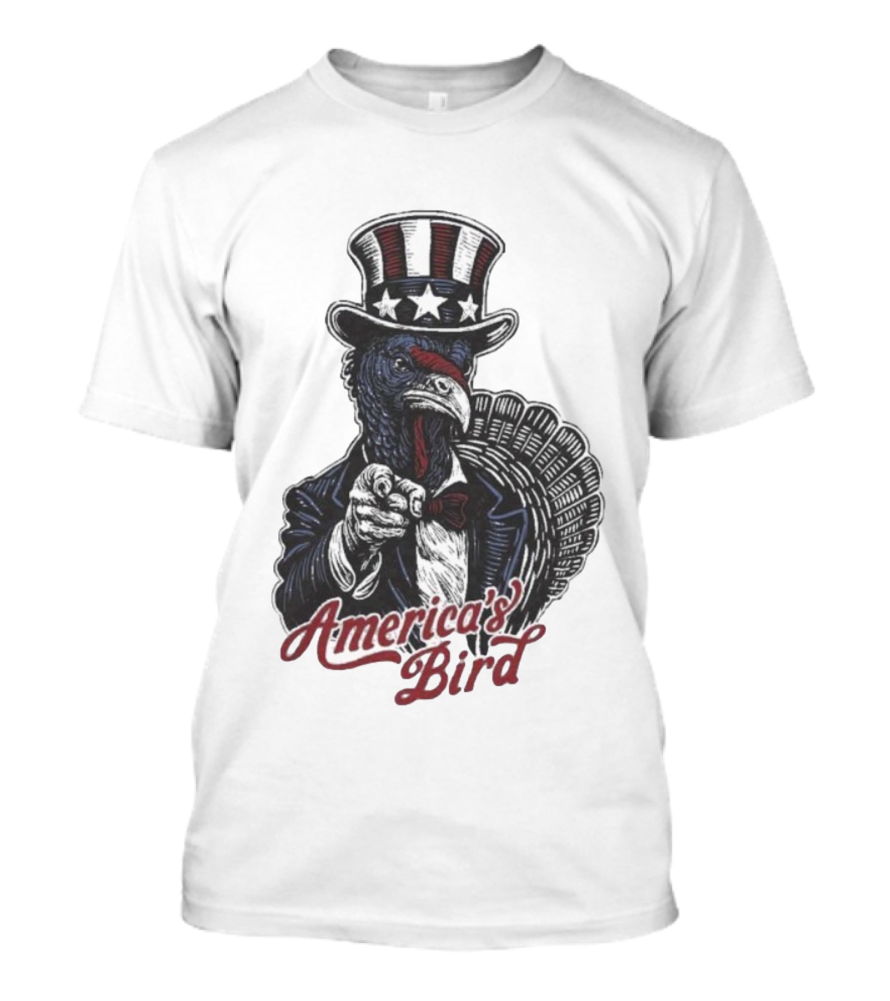 America's Bird Uncle Sam Turkey Meateater T-Shirt