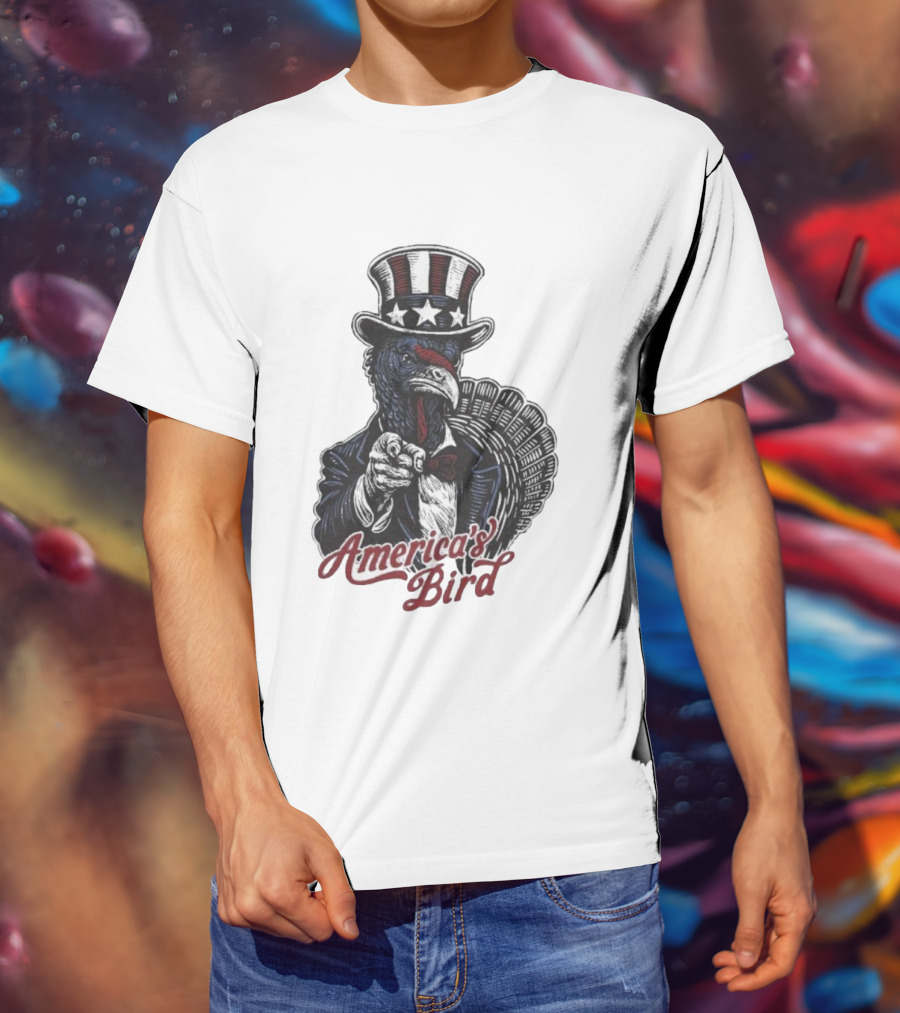 America's Bird Uncle Sam Turkey Meateater T-Shirt