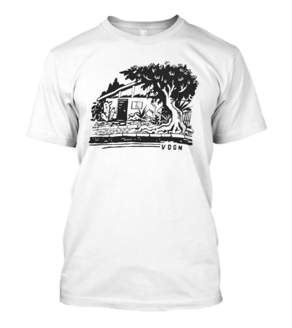 Venice Bungalow Vdgn Treehouse Illustration T-Shirt