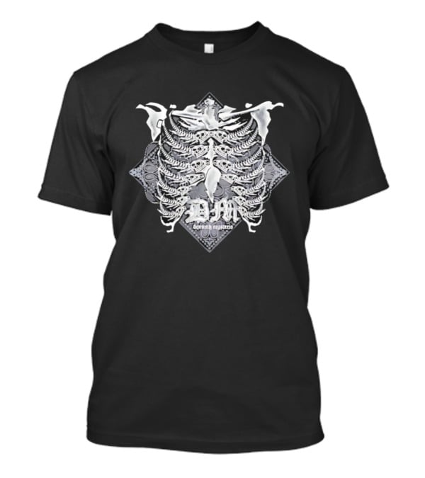 Dominik Mysterio DM Rib Cage Skeleton Bandana WWE T-Shirt