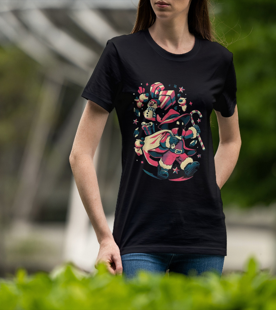 Vivi Ornitier Final Fantasy Jingle Spell Christmas Magic T-Shirt