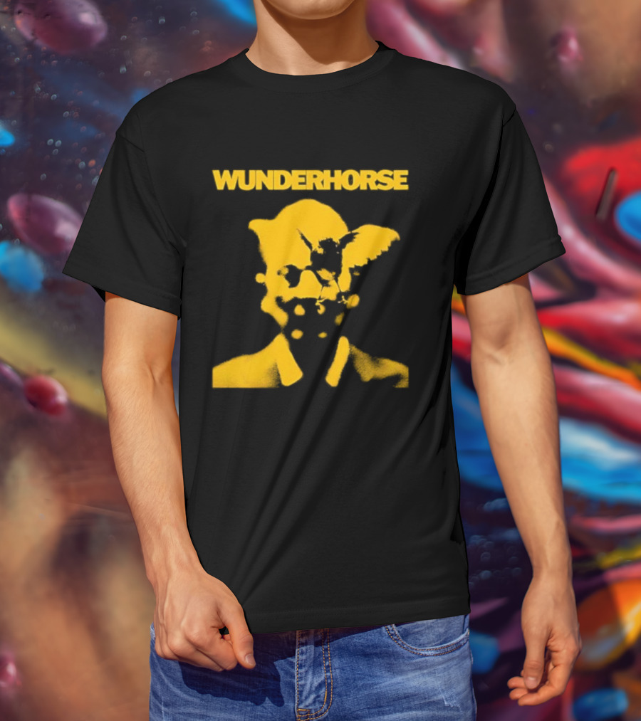 Wunderhorse Midas Album Cover Yellow Silhouette Artwork T-Shirt