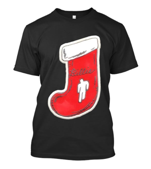 Blohsh Lillie Red Stocking Ornament T-Shirt