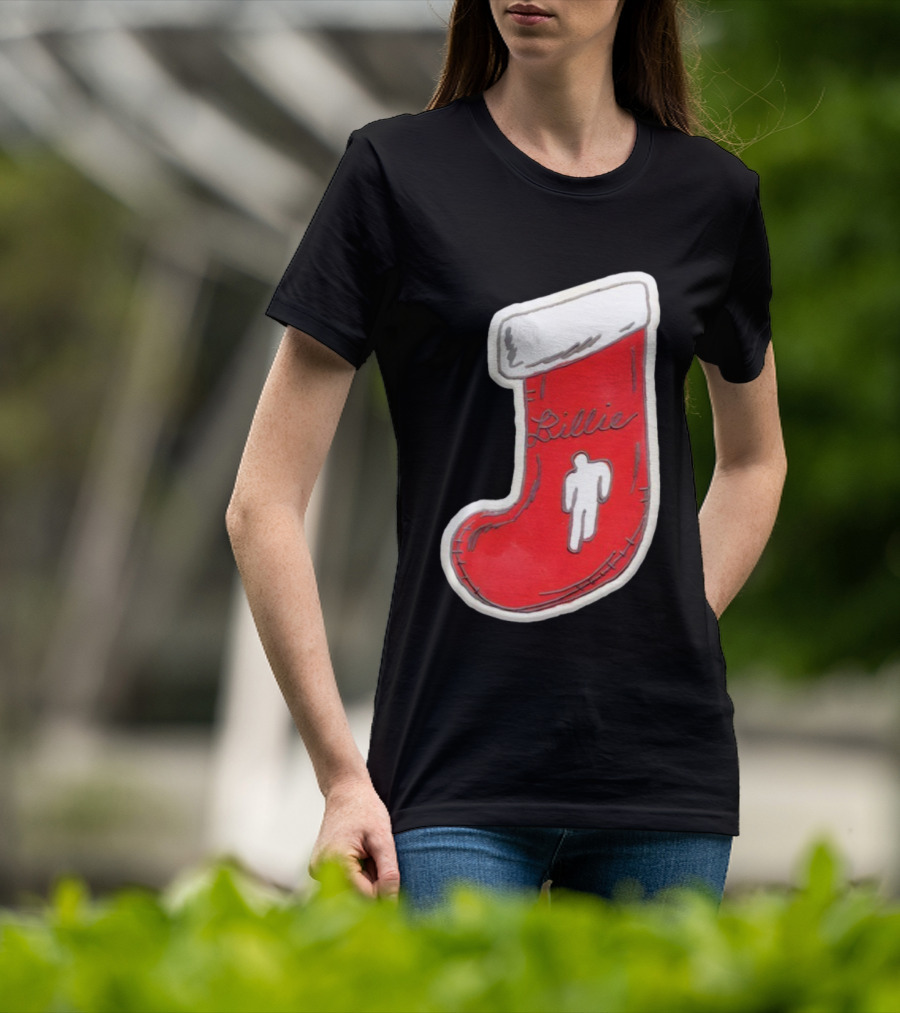 Blohsh Lillie Red Stocking Ornament T-Shirt