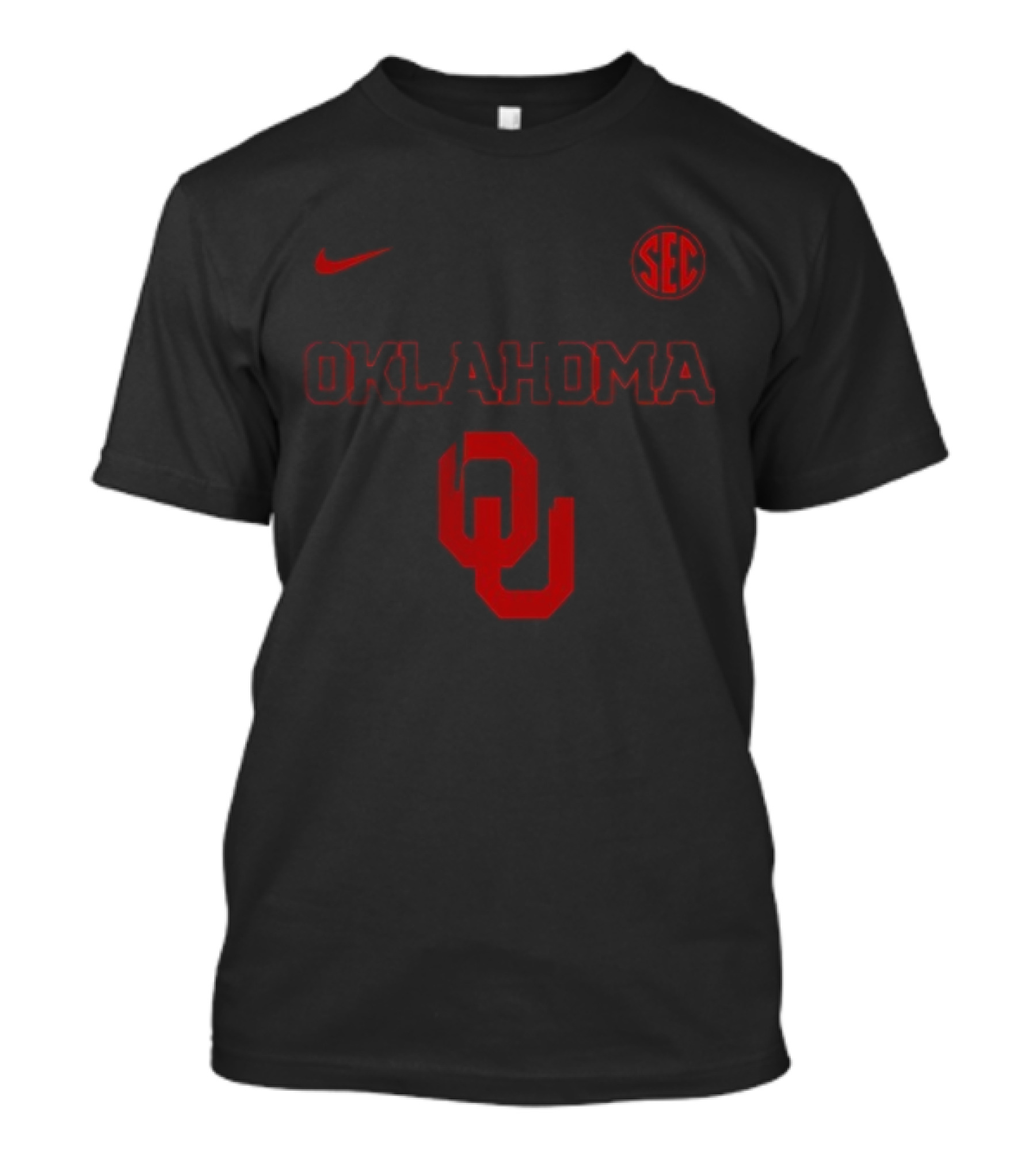 Nike Oklahoma Sooners SEC OU Stranger Things Collaboration T-Shirt