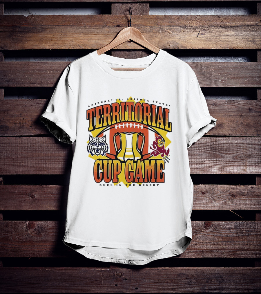 Arizona State Sun Devils Arizona Wildcats Territorial Cup Game Football Showdown T-Shirt