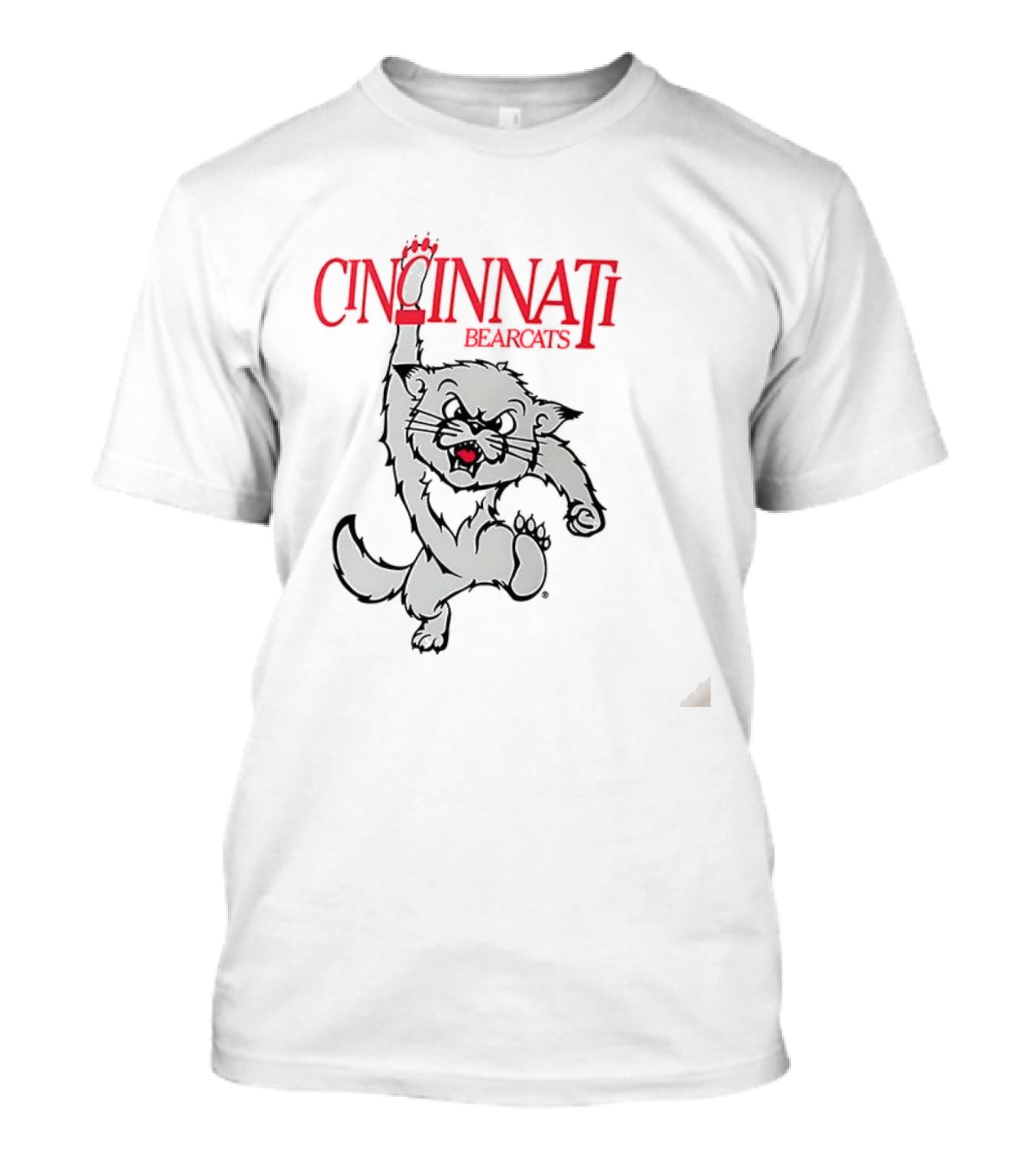 Cincinnati Bearcats Mascot Classic đỏ Trắng T-Shirt