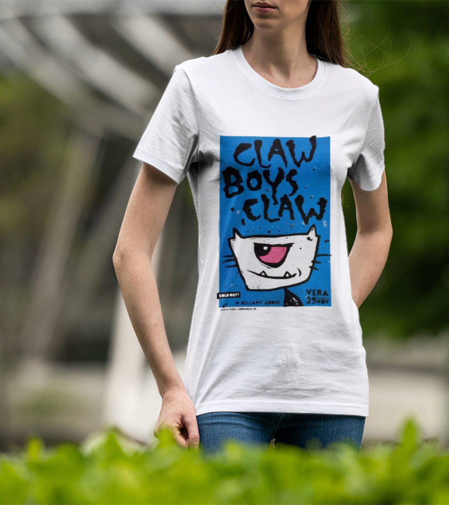 Claw Boys Claw Sold Out Bellamy Grove Vera Groningen 29 November 2025 T-Shirt