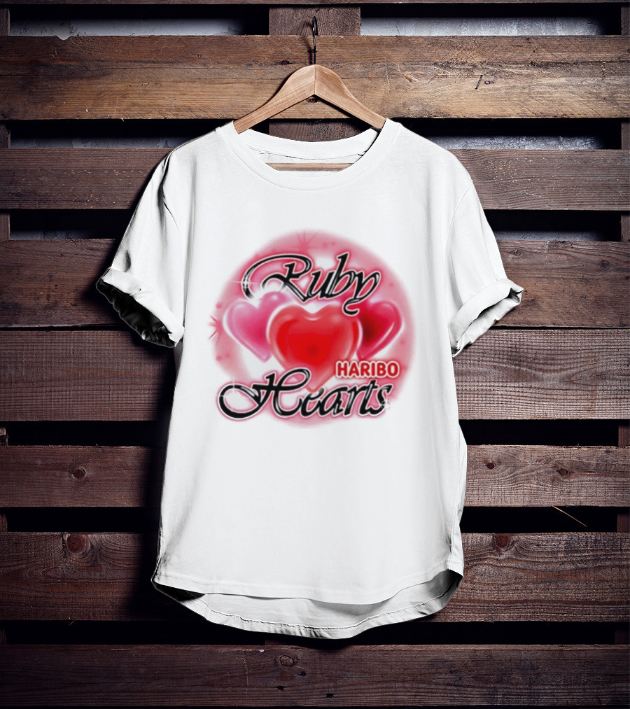Jennie X Haribo Ruby Hearts T-Shirt