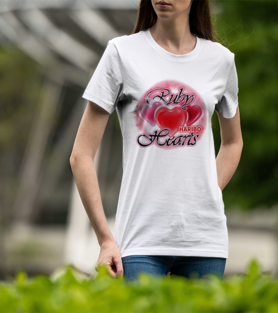 Jennie X Haribo Ruby Hearts T-Shirt