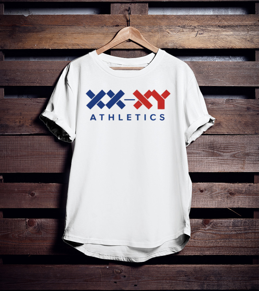 XX XY Athletics Riley Gaines Husband Theres Only Two Genders T-Shirt