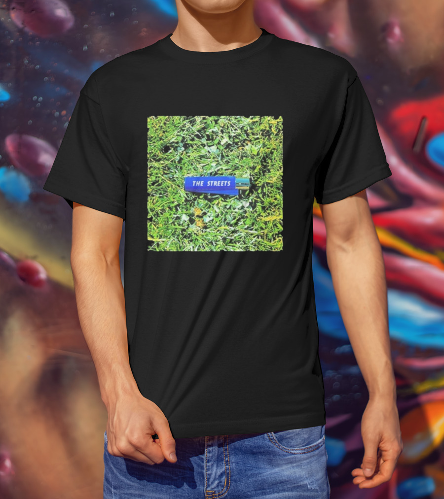 The Streets Blue Lighter On Grass St Andrew T-Shirt