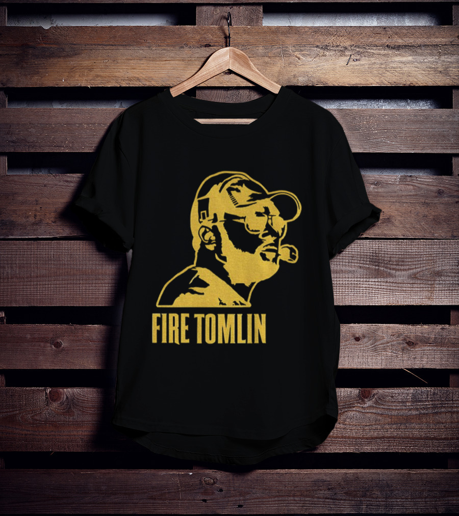 Mike Tomlin Fire Steelers Sketch Football NFL Coach T-Shirt
