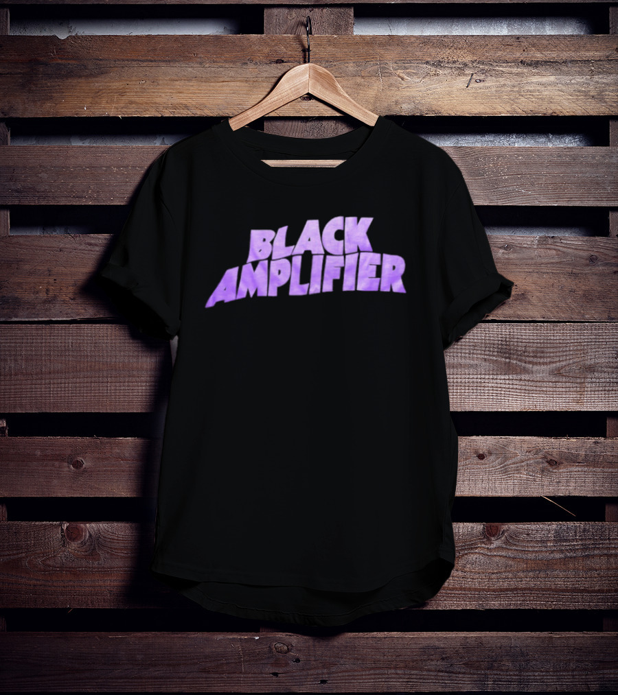 Black Amplifier Purple T-Shirt