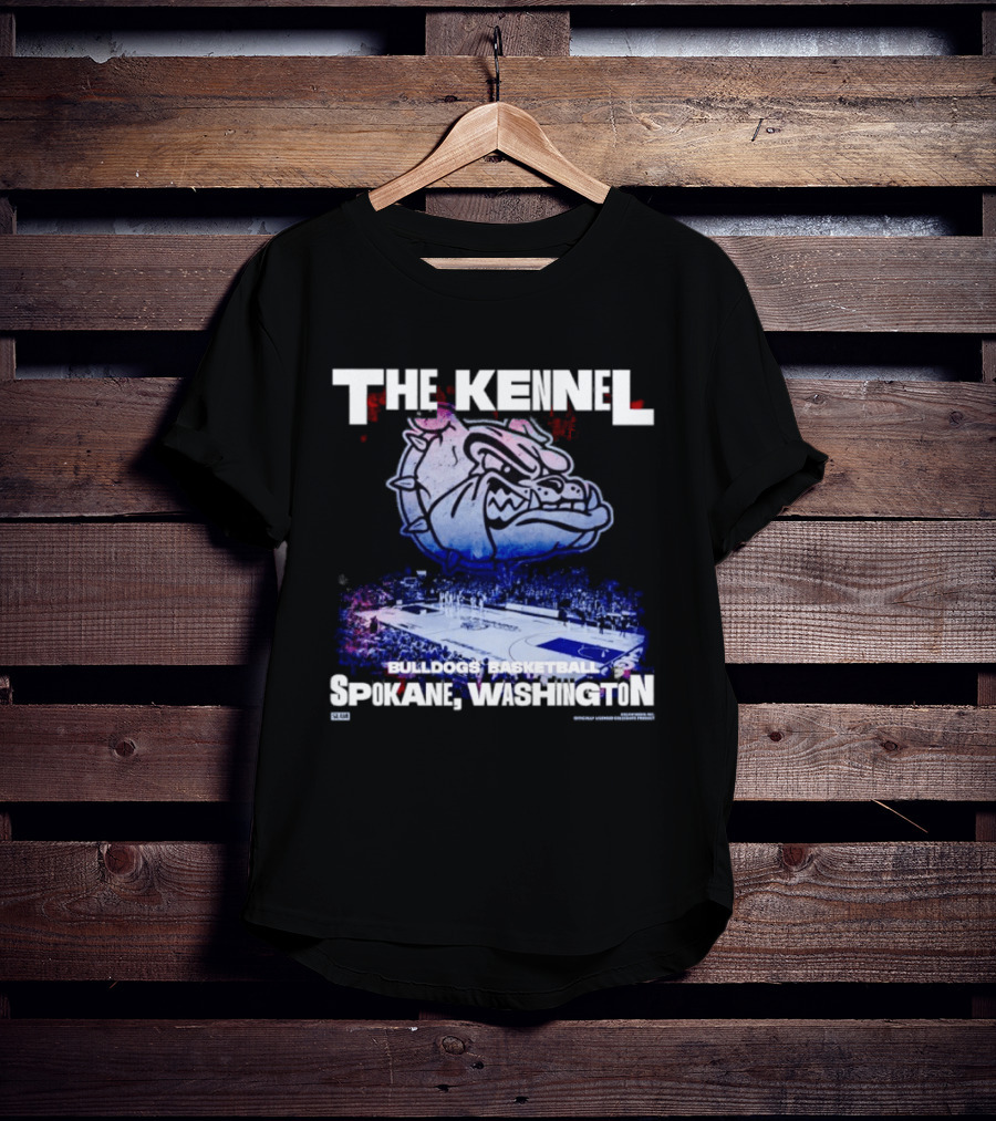 The Kennel Gonzaga Bulldogs Basketball Spokane Washington T-Shirt