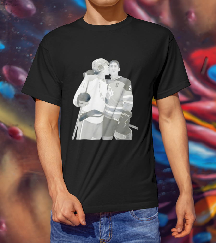 Ilya Rozanov Licks Shane Hollander Face Hockey Romance 81 25 C Ice Embrace T-Shirt