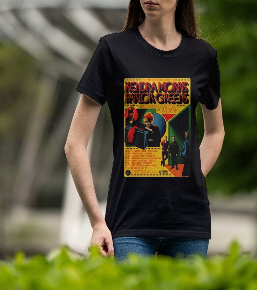 Kendra Morris Parlor Greens European Tour Taylor With Williams 2026 T-Shirt