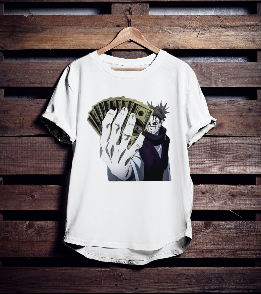 Choso Jujutsu Kaisen Money Fan Anime T-Shirt