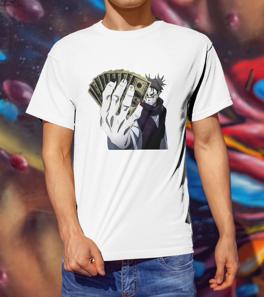 Choso Jujutsu Kaisen Money Fan Anime T-Shirt