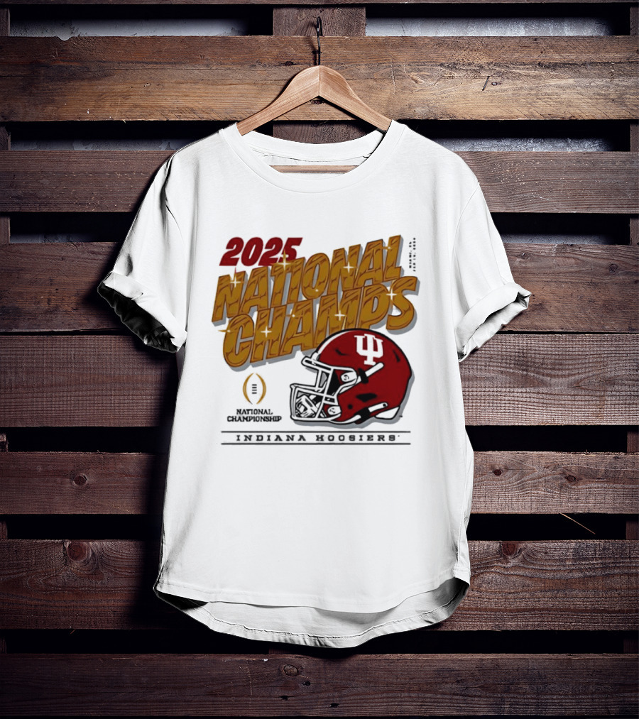 2025 National Champs Indiana Hoosiers Football Champions T-Shirt