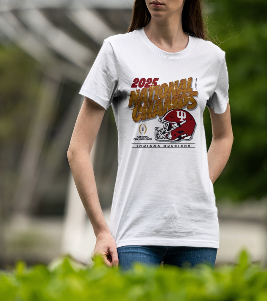 2025 National Champs Indiana Hoosiers Football Champions T-Shirt