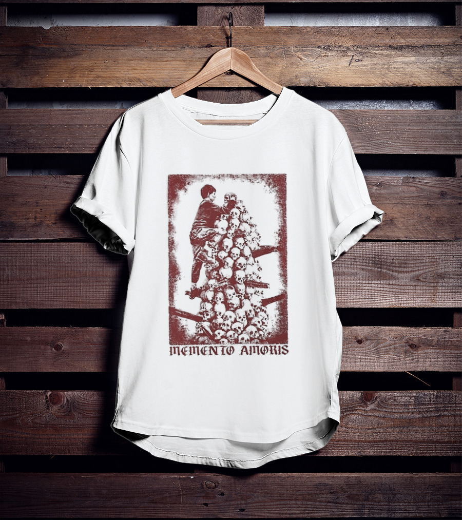 Memento Amoris Gothic Horror Skeleton Climber T-Shirt