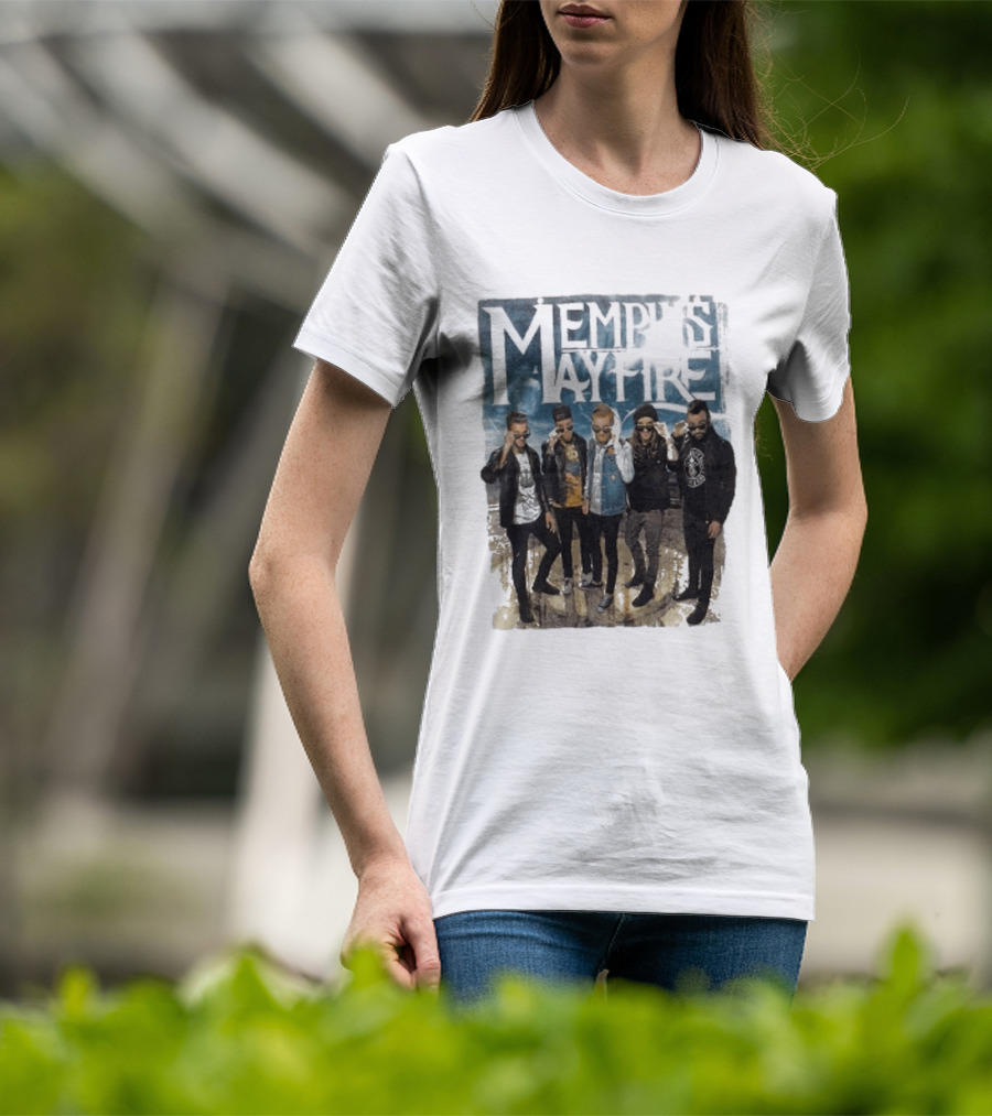 Memphis May Fire Band Sunglasses T-Shirt