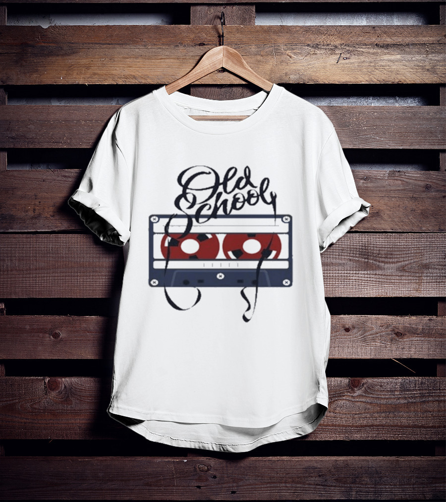 Old School Cassette Tape Vintage 80s 90s T-Shirt