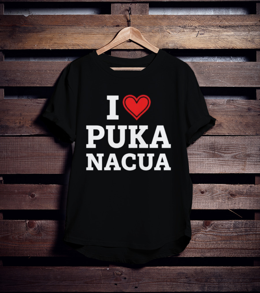 I Love Puka Nacua Enthusiast Supporters Fan Favorite T-Shirt