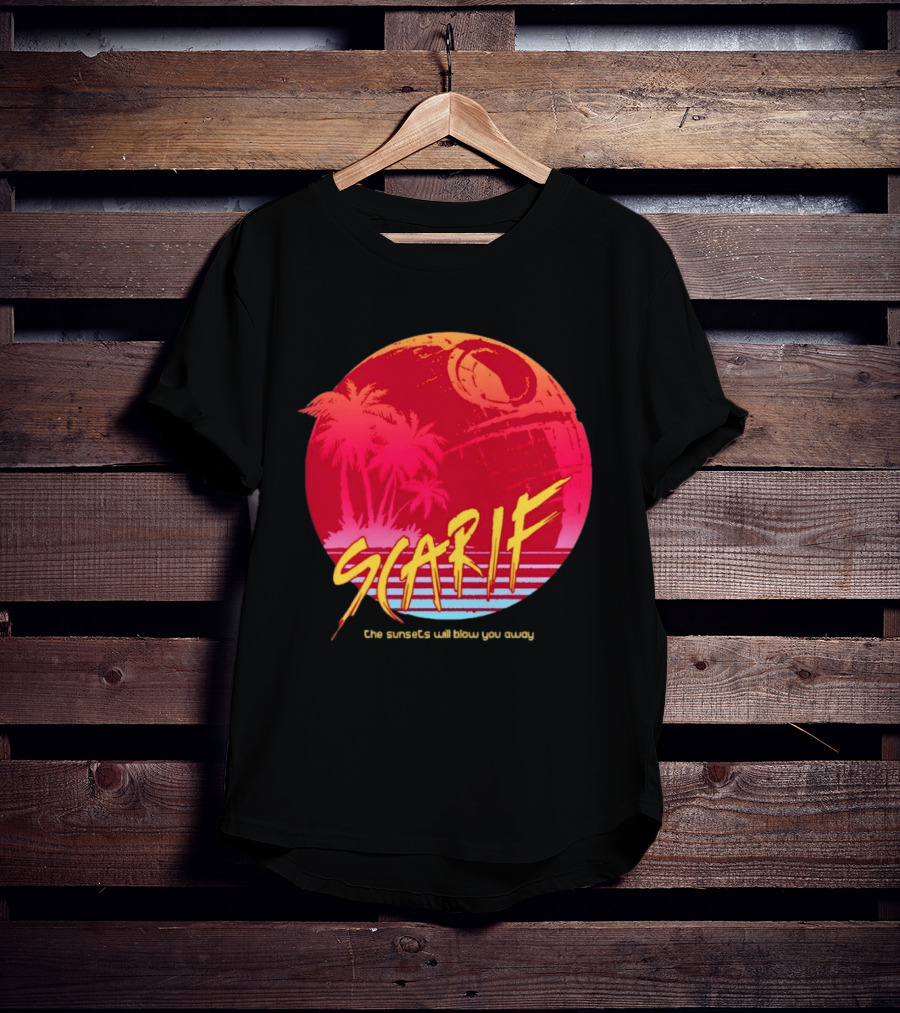 Scarif Sunsets Will Blow You Away T-Shirt