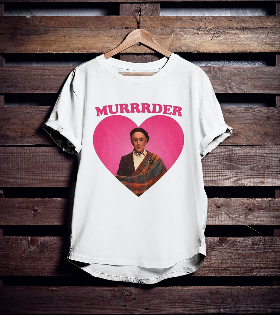 Alan Cumming Murrrder Heart Pink Love The Traitors TV Show T-Shirt