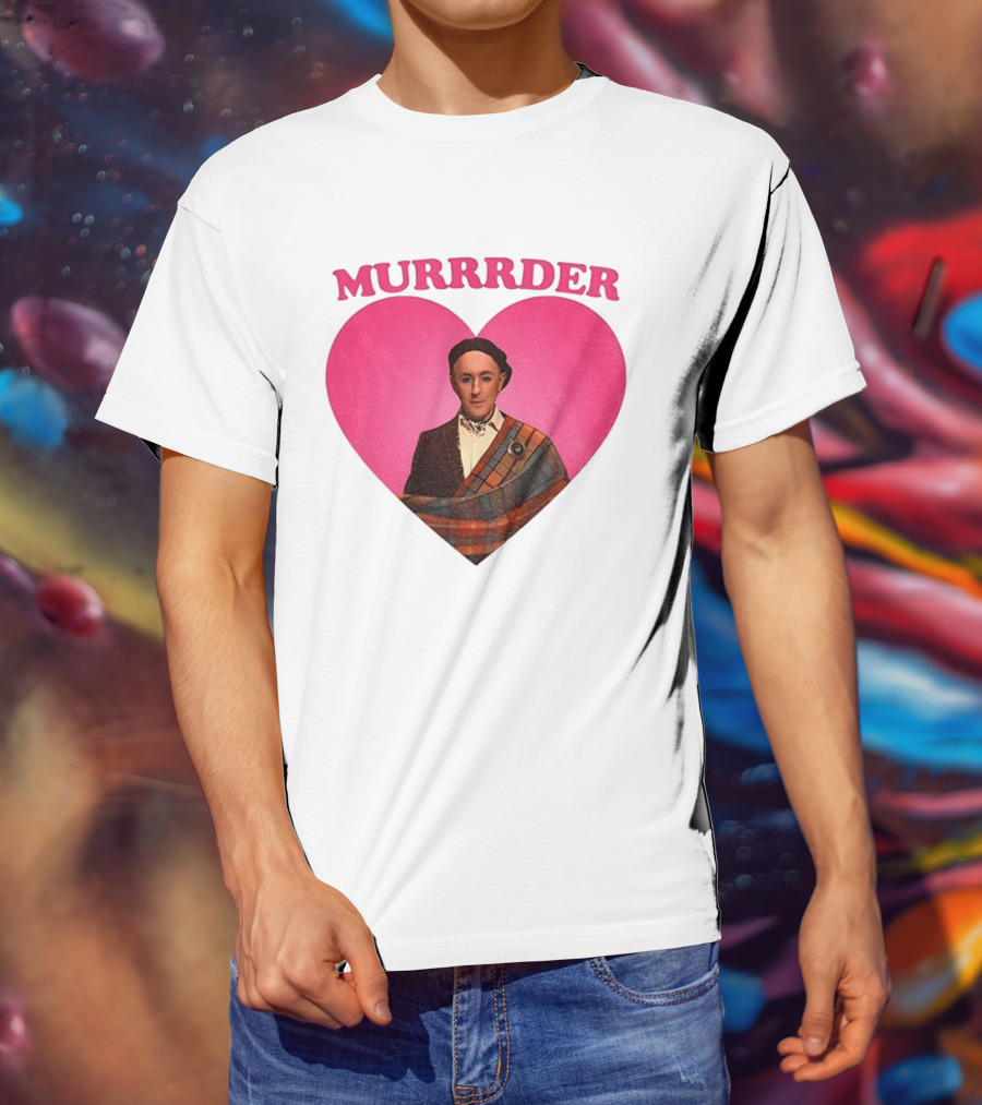 Alan Cumming Murrrder Heart Pink Love The Traitors TV Show T-Shirt