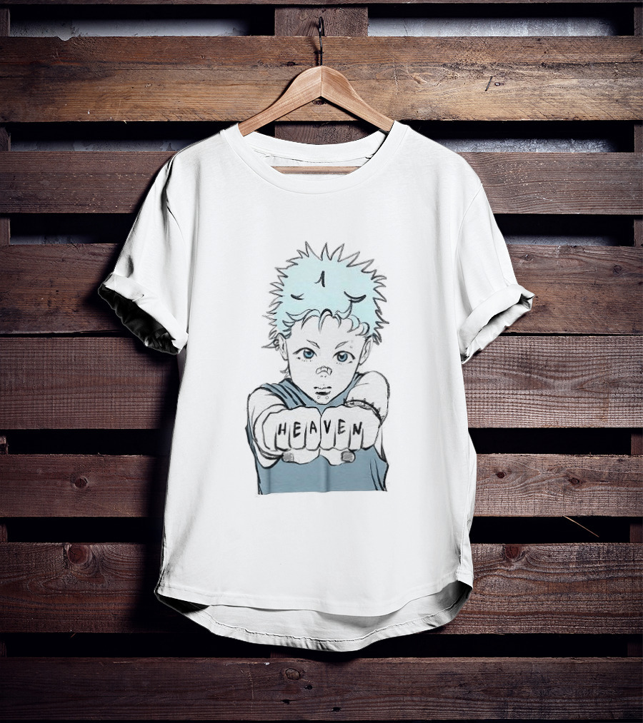 Fist Boy Heaven Tattoo Punch Anime T-Shirt