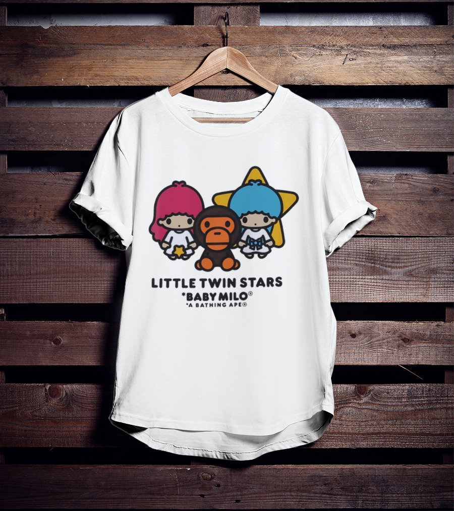 Little Twin Stars Baby Milo A Bathing Ape Collaboration T-Shirt