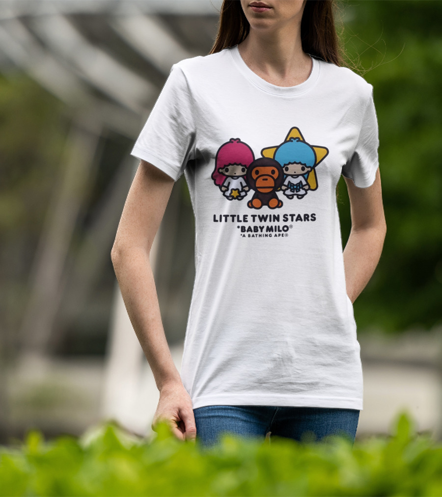 Little Twin Stars Baby Milo A Bathing Ape Collaboration T-Shirt