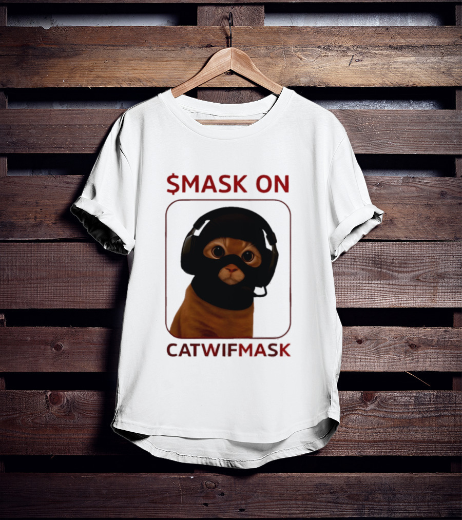 $Mask On Catwifmask T-Shirt