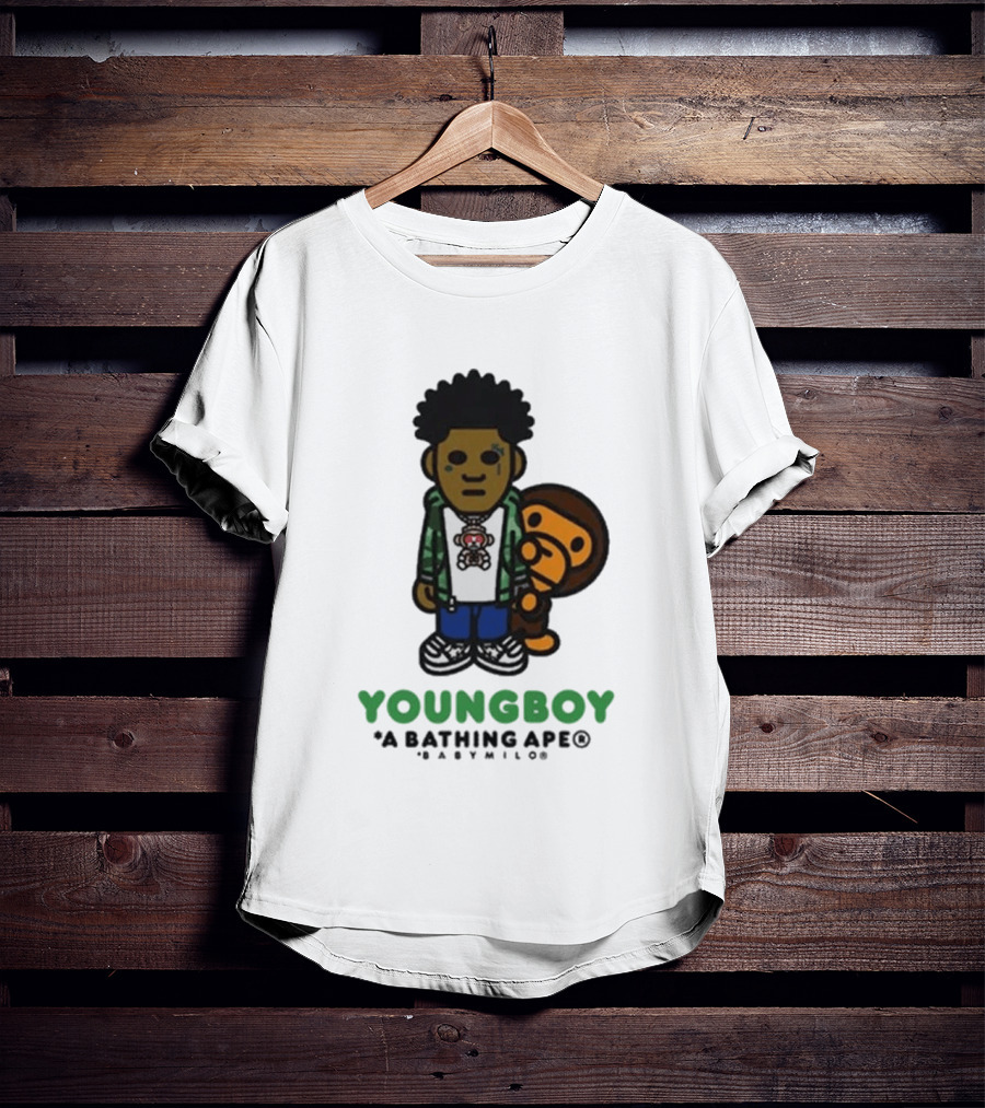 Youngboy A Bathing Ape Baby Milo T-Shirt