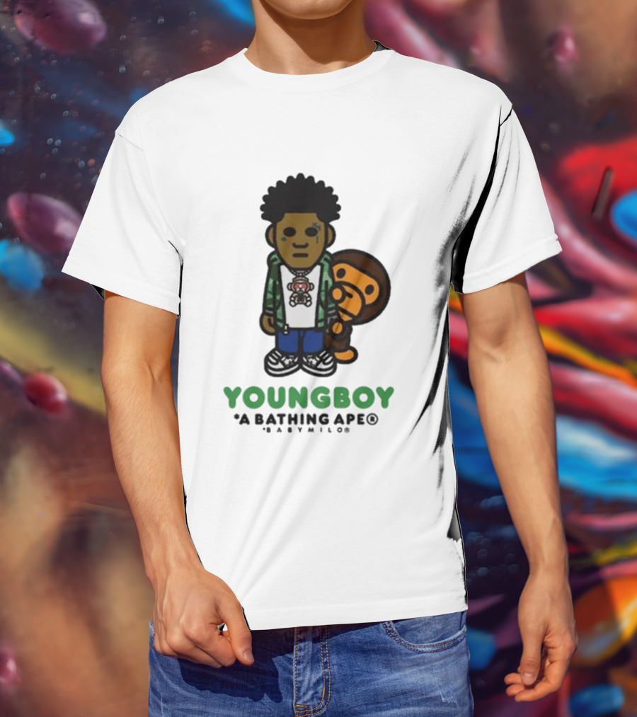 Youngboy A Bathing Ape Baby Milo T-Shirt