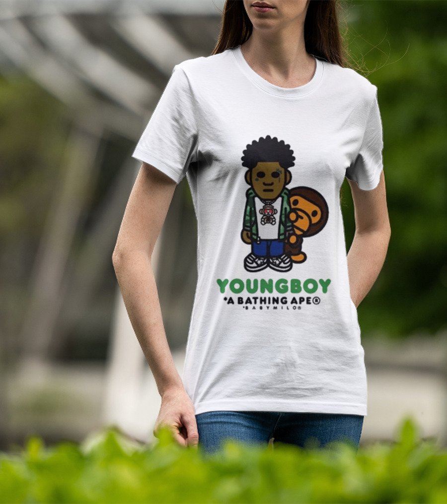Youngboy A Bathing Ape Baby Milo T-Shirt
