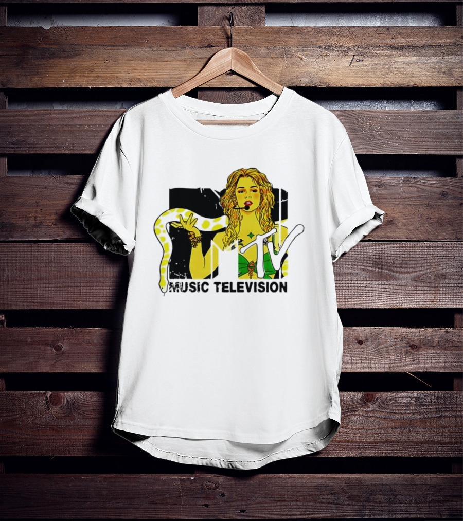 Britney Spears MTV Music Television Snake T-Shirt