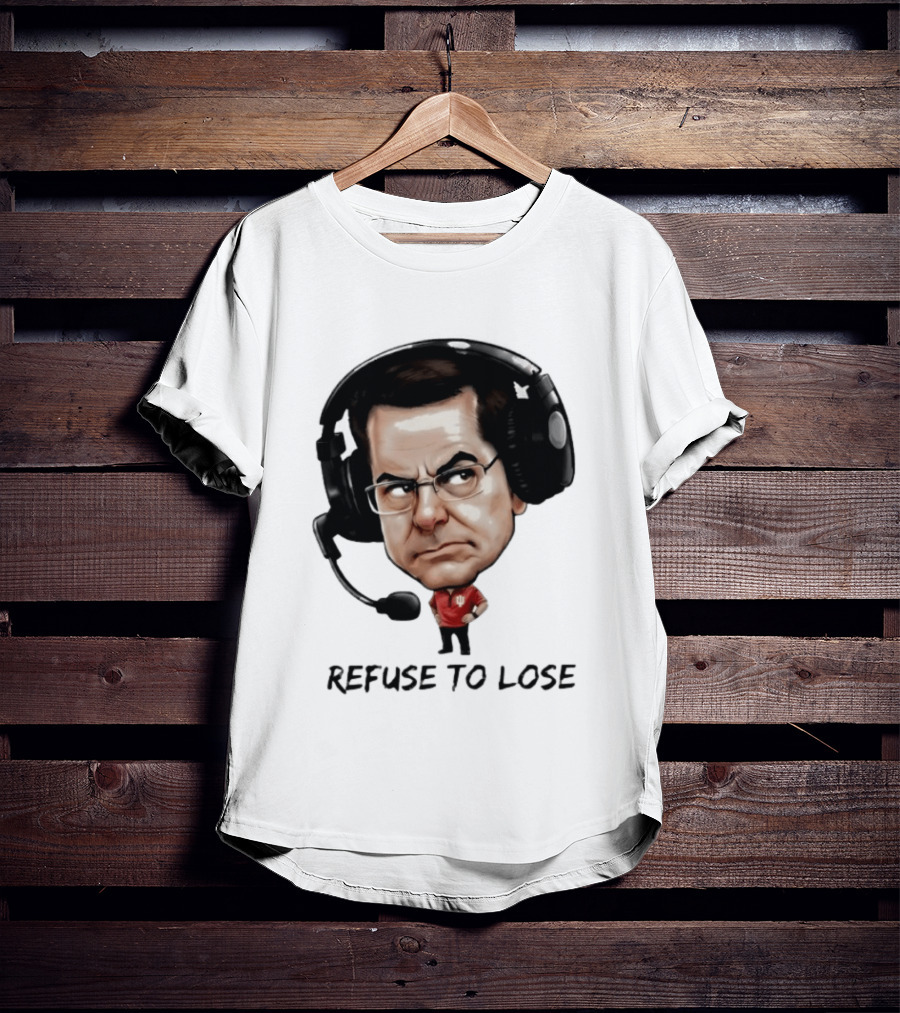 Curt Cignetti Refuse To Lose Indiana Football Coach Headset T-Shirt