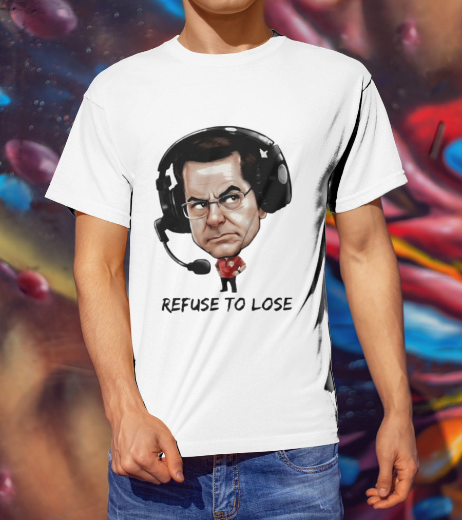 Curt Cignetti Refuse To Lose Indiana Football Coach Headset T-Shirt