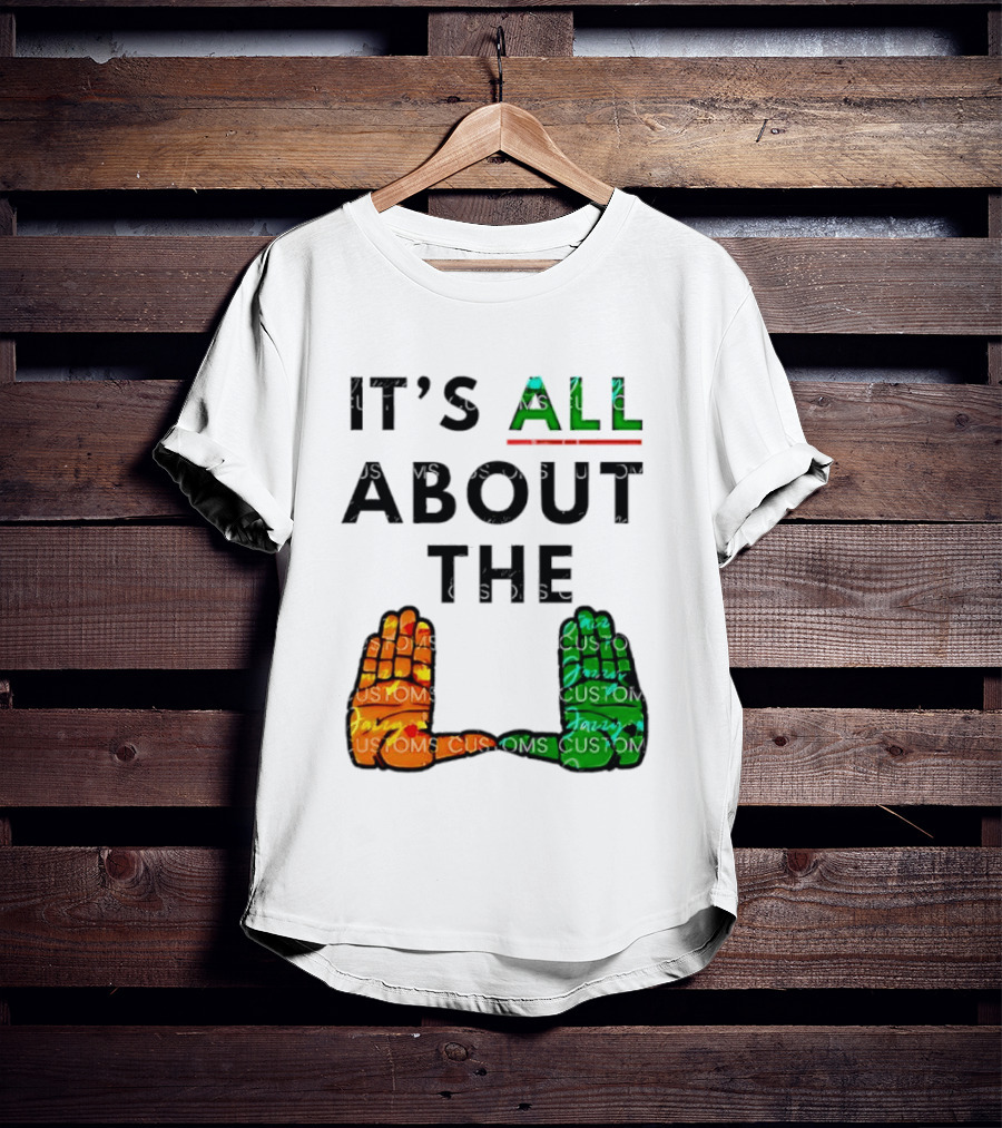 It's All About The U Miami Hurricanes Hand Gesture T-Shirt